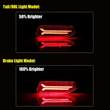 IJDM LED Kaitseraua Reflektor Tuled 2011-2013 Toyota Corolla Lexus CT200h Funktsioon nagu Saba,Piduri & Tagumised Udutuled,Lülita Valgus
