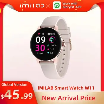 IMILAB W11 Lady Smart Watch Naiste Südame Löögisageduse Pedometer Magada Jälgida Smart Käepaela Sport Watch IP68 Fitness Tracker Smartwatch