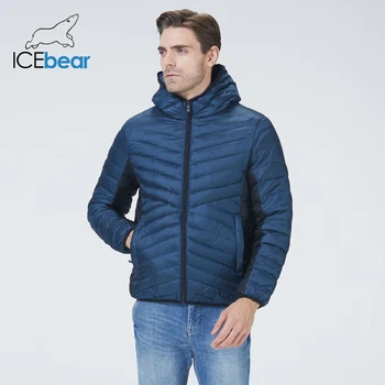 Icebear 2021 sügis talv uute toodete casual meeste jakid kvaliteetne meeste lühike mantel mood meeste riided MWD20863D 5873