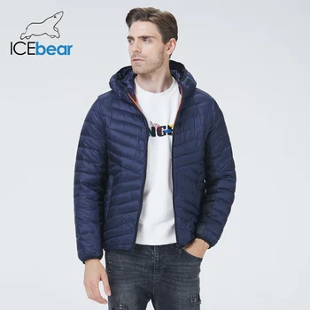 Icebear 2021 sügis talv uute toodete casual meeste jakid kvaliteetne meeste lühike mantel mood meeste riided MWD20863D