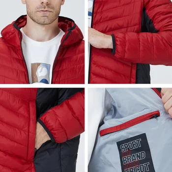 Icebear 2021 sügis talv uute toodete casual meeste jakid kvaliteetne meeste lühike mantel mood meeste riided MWD20863D