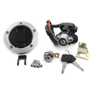 Ignition Switch Fuel Gas Tank Cap Lock Key Set For Suzuki GSXR 600 750 1000 GSX/GSF 650 1250 650 GSF1200 SFV650 SV650/1000