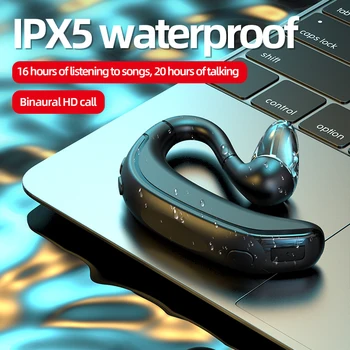In-Ear 5.1 Bluetooth-ühilduvad Kõrvaklapid HiFi Wireless Headset Koos Mic Sport Earbuds-Vabad Bass stereoheliga Kõrvaklapid