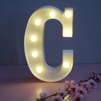 Inglise Kiri LED Telk Märk Wall Hanging Lamp Indoor Pool Kodu Kaunistamiseks Öö Tuli Sünnipäev, Jõulud, Uus Aasta