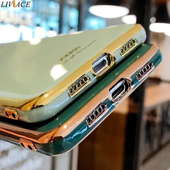 Ins Luksus Katmine Silikoon Telefon Juhtumi Puhul Xiaomi Poco M3 X3 Nfc F3 X2 F2 M2 Pro Gold Kaitseraua Pehme Tagakaas 1767