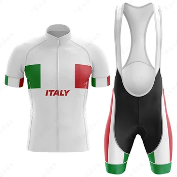 Itaalia Cycling Team Jersey 2021 Suvel Lühikeste Varrukatega Jalgrattasõit Riided Mountain Bike Kandma Riideid, Mis On Ropa Hombre De, Bike Jersey Komplekt