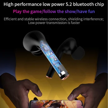 J3 Pro TWS Traadita Kõrvaklapid Bluetooth 5.2 Veekindel Earbuds LED-Ekraan, HD Stereo, Bass Mic Kõrvaklapid Koos Laadimise Kasti