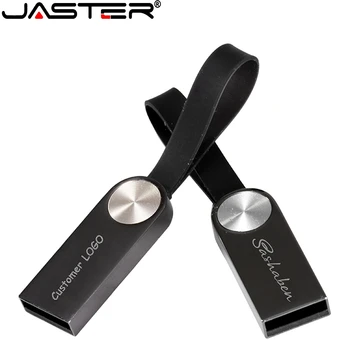 JASTER USB 2.0 High Speed Metal Veekindel 128GB 64GB 32GB 16GB 4GB mälupulgad Mood metallist Pulk 1TK tasuta custom logo 136169