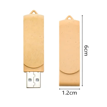 JASTER Üldine USB2.0 Plastikust Keskkonnakaitse ühe pea P056 usb drive Armas USB flash drive Väike kingitus 16GB, 32GB