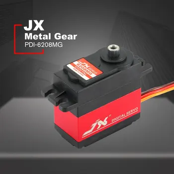 JX Servo ADI-6208MG 8kg Servo 120 Kraadi Suure Täpsusega Metal Gear Digital Standard Servo Veekindel Rooliseadme