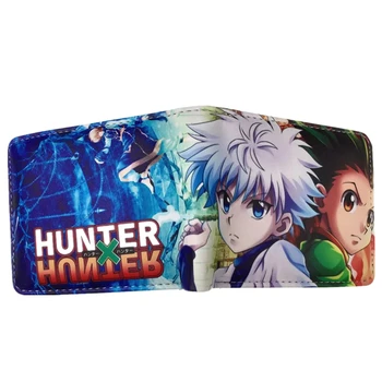 Jaapani Anime Multikas Hunter x Hunter Rahakott Kõrge Kvaliteediga PU Nahast Lühike Rahakott Koos Mündiga Tasku Kaardi Omanik Grils ja Goys