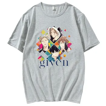 Jaapani Anime Yaoi Bl Antud Prindi Tshirt Cartoon T-Särk Anime Muusika Lühikesed Varrukad Mehed Naisele, Cotton Fashion Must T-särk 2051