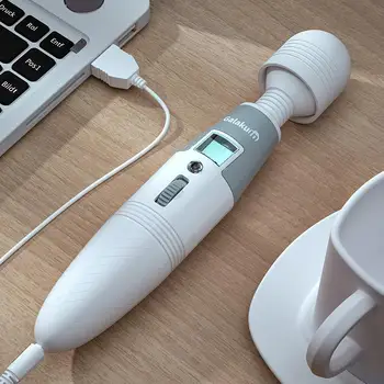 Jaapani Suur magic wand vibraator naiste Sugu mänguasjad g spot kliitori stimulaator naistele laadimine USB masturbatsioon massager sex shop 13510