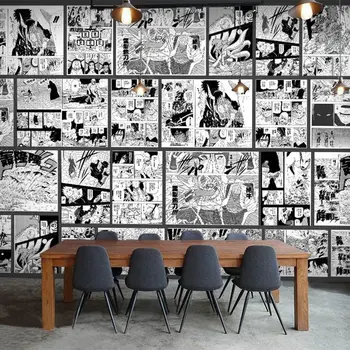 Jaapani populaarne anime 21x30cm 20/30/40pcs isekleepuvad seina kleebised taust seina anime wallpaper prindi anime kleebised