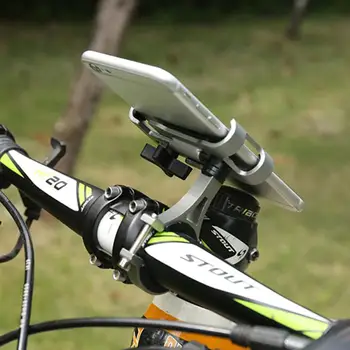 Jalgratta Lenkstangi Alumiinium Mobiiltelefoni Bracket Väljas Ratsutamine Mtb Ratas Mobile Navigation Fikseeritud Bracket Bike Tarvikud