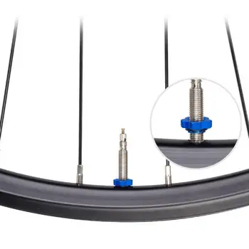 Jalgratta Tubeless Ventiil Velje Konverteerimise Mutrite Komplekt Adapter CNC Viimistletud Paigaldus Mutrivõti jaoks MTB Ratas Rattasõit
