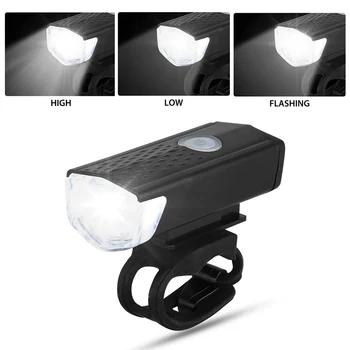 Jalgratta Valgus, Veekindel USB-Laadimise LED 1200 Luumenit MTB Ees Lamp Esitulede Taga Hele Alumiinium Ultralight Taskulamp Bike 2328