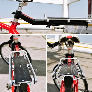 Jalgratta pakiraami quick release reguleeritav alumiiniumist jalgratta lasti tagumine hammas seatpost kott 48x12cm #W
