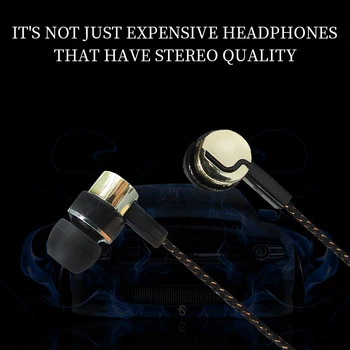 Juhtmega Kõrvaklapid 3,5 mm In-Ear Stereo Earbuds Sisseehitatud Mikrofon, mobiiltelefoni Mängude Peakomplekt Iphone Samsung Xiaomi Huawei