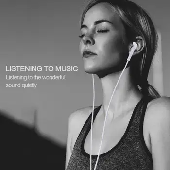 Juhtmega Kõrvaklappe Muusika Sport Gaming Headset Koos Mic-Bass Earbuds Stereo Kõrvaklapid Samsung Kõrvaklapid