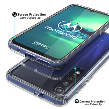 Juhul Motorola Moto G8 Võimsus Lite TPÜ Silikoon Vastupidav, Selge, Läbipaistev Pehme puhul Moto G8 Mängida Pluss kaitsev tagumine Kate 69198