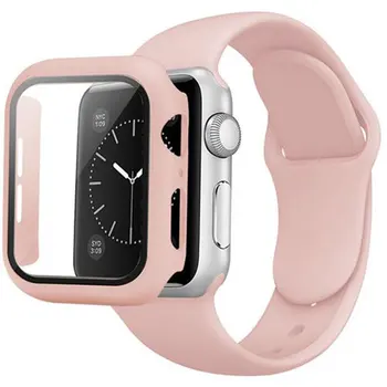 Juhul+Rihm Apple watch band 44mm 40mm 42mm 38mm silikoon watchband randme vöö, käevõru correa jaoks iwatch seeria 3 4 5 6 SE