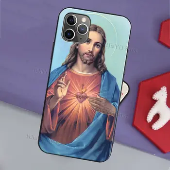 Jumal Jeesus Kristus Christian TPÜ Case For iPhone 11 12 Pro Max mini X XS Max XR 6S 7 8 Plus SE 2020 Katta Fundas 39706