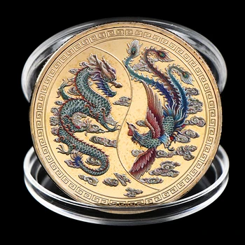 Jõukust Tõi Dragon ja Phoenix mälestusmünte