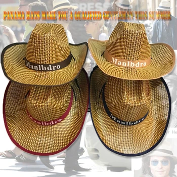 K130 Meeste Päike Müts 2021 Uus Suvi Panama Straw Hat Beach Panama Meeste Päike Fedoras päikesesirm Päike protectionTop Müts Vildist kübar