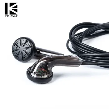 KBEAR Tähe 15,4 mm dünaamiline juhi Jaapani PPS Korter earplug HIFI muusika mängud koos mic Kõrvaklapid Lipulaev Earbud KBEAR Rüütel