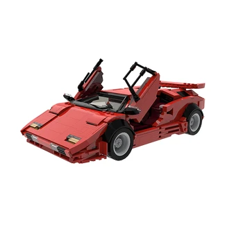 KES superauto neid LP5000 QV - Punane Auto Versionby Plokid high-tech kiire Tellised Mudel Mänguasjad, Lapsed/Täiskasvanud Sünnipäeva Kingitused 1316pcs