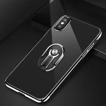 KISSCASE Sõrme Sõrmus Telefoni Omanik Seista 360 Kraadise Pöörde Telefoni Omanik Autod iPhone Case For Samsung Xiaomi Huawei Juhtudel
