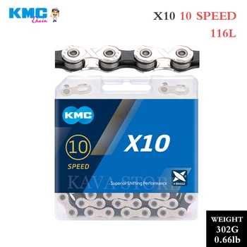 KMC X10 Kett MTB Jalgratas Ketid 10 Kiirust, millel Puuduvad Seosed 10V Road Bike Keti Shimano SRAM Bikes Osa