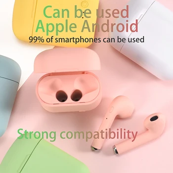 KNUPATE Mini2 Traadita Kõrvaklapid 5.0 Bluetooth Kõrvaklapid Matt Earbuds Laadimise Kasti Peakomplektiga Juhtmeta Kõrvaklapid, iphone xiaomi