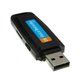KUUM U-Disk o Digitaalne Diktofon Pen Laadija USB Flash Drive Kuni 32GB Mini SD TF Kõrge Kvaliteediga