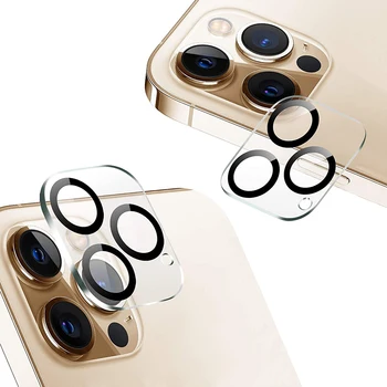 Kaamera Objektiiv Karastatud Klaasist Protector Kooskõlas iPhone 12 & iPhone 12 Pro Max & 12 Mini-kaitsekile Full Coverage