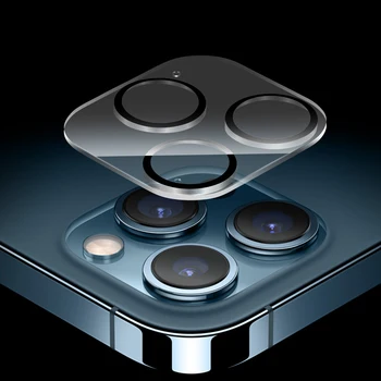 Kaamera Objektiiv Karastatud Klaasist Protector Kooskõlas iPhone 12 & iPhone 12 Pro Max & 12 Mini-kaitsekile Full Coverage