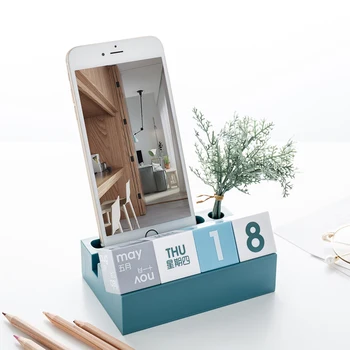 Kaasaegne Lihtne Plastikust Kalender Kodu Kaunistamiseks Creative Digital Kujukeste Office Desk Decor Tarvikud Õpilased Sünnipäeva Kingitused