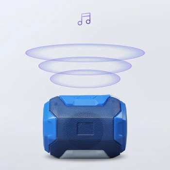 Kaasaskantav Bluetooth Kõlar Traadita Subwoofer Bass Veekindel Väljas Kõlarid Stereo Kõlar Music Box