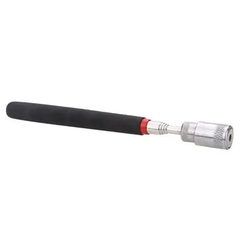 Kaasaskantav Imemiseks Kruvi Laiendada Magnet Rod Korja Stick Tool Koos LED-Kerge Teleskoop Magnetic Pickup Rod