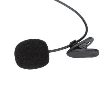 Kaasaskantav Mini-USB Mikrofon 1,5 m Rinnamikrofon Lavalier Mic Clip-Väline Nööpauk Mikrofonid, Laptop Arvuti Salvestus-Vestlus