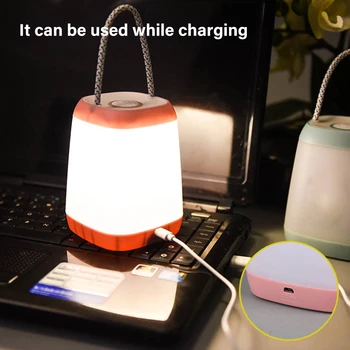 Kaasaskantav Öö Valguses 16 Led USB Laetav Lugemise Lamp Koos Trossi Konksu Soe Valgus Öö Lamp Kid Tuba Telkimine Avarii