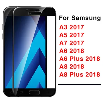 Kaitseklaas Samsung Galaxy A3 A5 A7 2017 A6 A8 Pluss 2018 Karastatud Klaas Juhul Galaxi 3 5 7 6 8 3a 5a 7a 6a 8a 189544