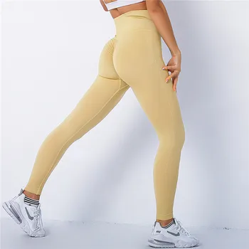 Kaminsky Naiste Spandex 20% Õmblusteta Säärised Bubble Butt Push Up Treening Legging Slim Kõrge Vöökoht Leggins Mujer Fitness Püksid
