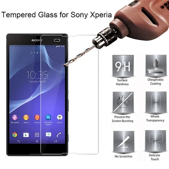 Karastatud Klaas Sony Xperia T2 Ultra T3 Ekraani Kaitsekile Sony L1 L2, R1 Pluss Telefon Klaasi kohta Xperia E3 E4 E4g E5 Film 176487