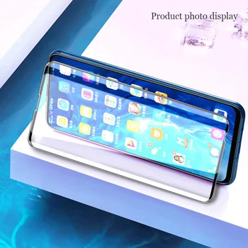 Karastatud Klaasist 9D Must Telefon Klaas Au 10X Lite Full Cover Screen Protector for Huawei Honor 8X 9X Ülemaailmse X10 5G 7X Raske
