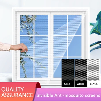 Kardinad ja sääsevõrk Silmadega Ukse Net Putukate Ekraani Uks, Anti-mosquito Suvel Aknas sääsevõrk Saab Custom Majapidamises