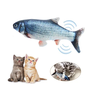 Kass Lööd Mänguasi USB Simulatsiooni Kala Elektrilised Kassi Mänguasi Naljakas Interaktiivne Lemmikloomad Kassid Catnip Mänguasjad Kass Hammustab Närimine Mängib Mänguasi
