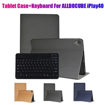 Kate+Klaviatuuri ALLDOCUBE IPlay40 Tablett 10.4 Tolline PU Nahk Juhul Anti-Sügisel Klapp Juhul Tablett Seista