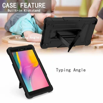 Kate Samsung Galaxy Tab 8.0 2019 SM-T290 T295 T297 Lapsed Põrutuskindel PC+Silicon Case for Samsung Tab 8.0 T290 Kate 119292
